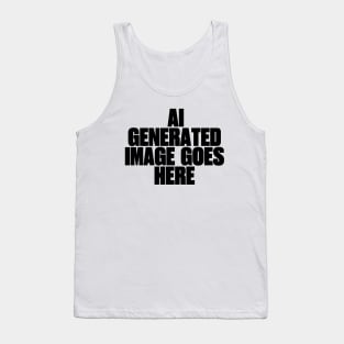 Ai generated image goes here Tank Top